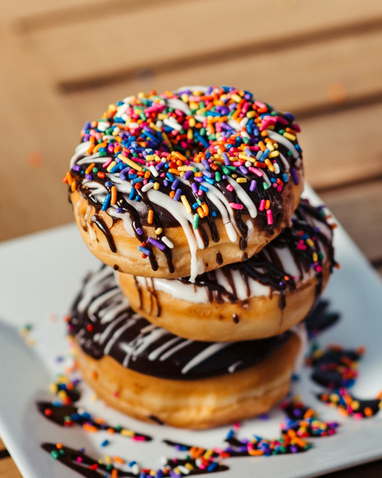 Illustrative donuts photo for Auntie Anne's.