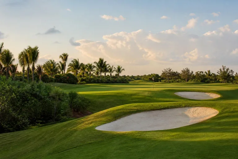 Golf course near Naples (representative image)