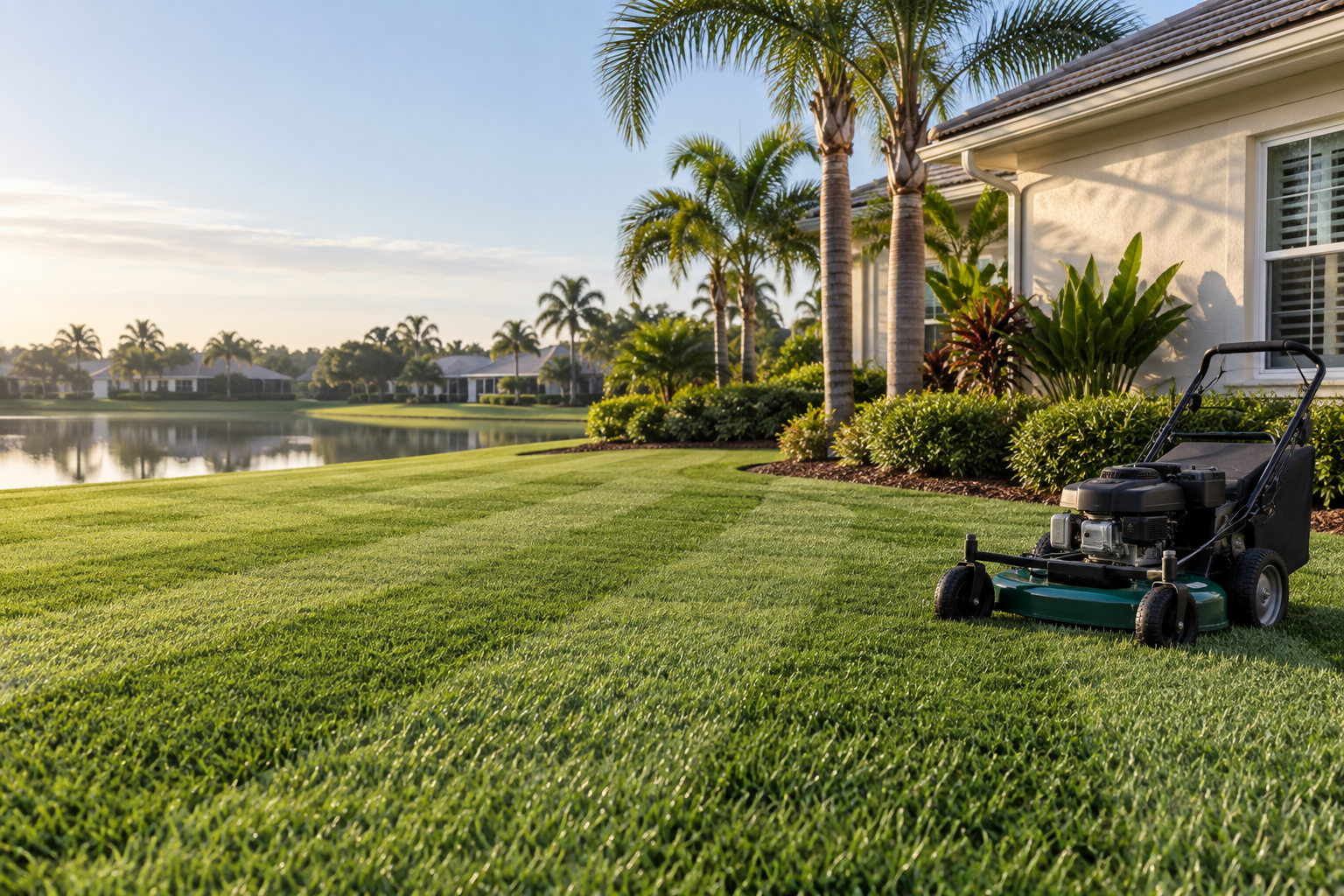 Lawn Service illustration