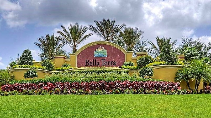 Bella Terra Community Entrance, Estero, Florida
