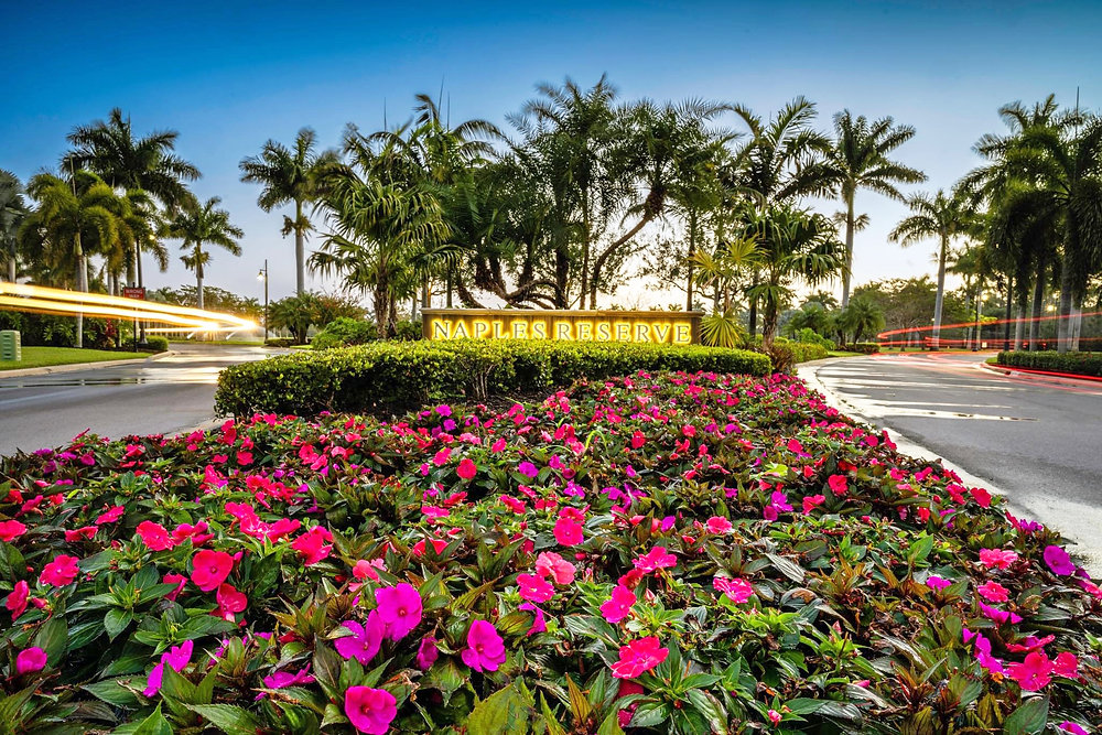 Naples Reserve Entrance, Naples, Florida